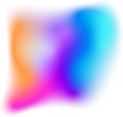 Gradient Blur Orange Purple Blue Green